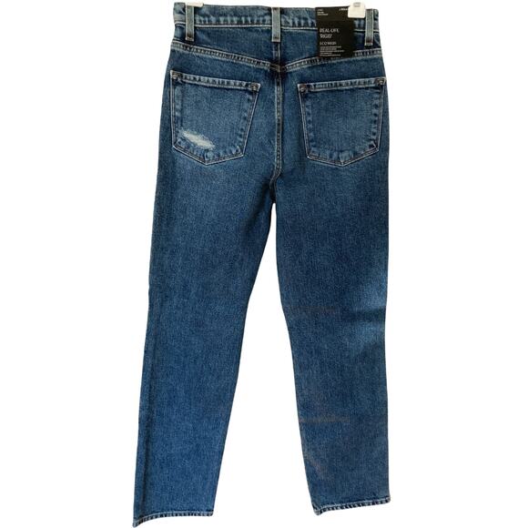 J Brand Jules Jeans Finesse Blue NWT New size 26 High Rise Straight - Picture 4 of 6